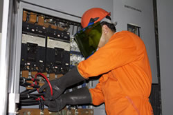 Mantenimiento subestacion electrica